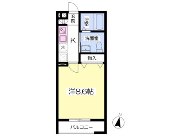 ヴィラ・デュークの物件間取画像